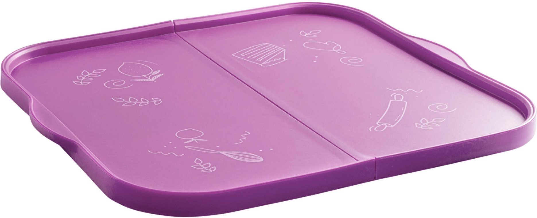 Coox Faltbares Silikon-Backblech (Lila)