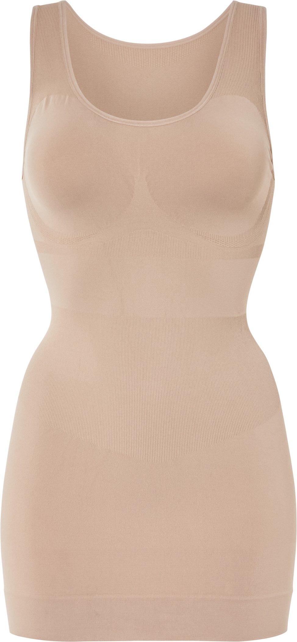 Thumbnail - esmara® Damen Kleid figurformend seamless (Beige, XL(48/50))