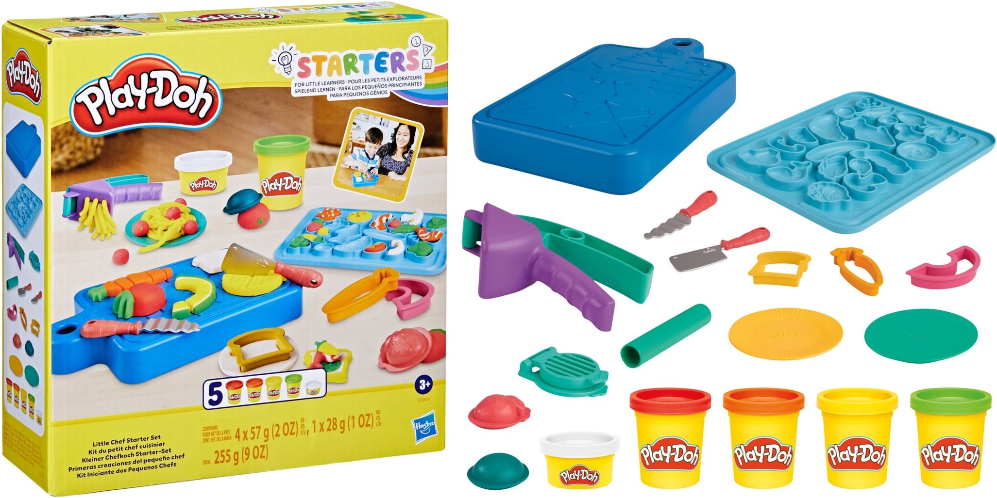 Play Doh Starters Bundle Spielzeug (Chefkoch Starter-Set)