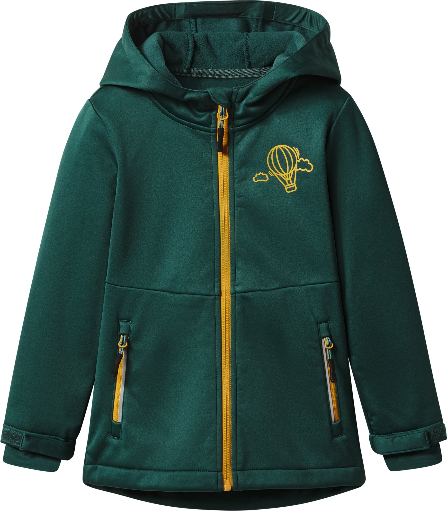 lupilu® Kleinkinder Softshelljacke, gefüttert (Dunkelgrün, 98/104)