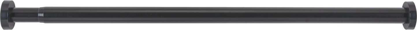 Wenko Teleskop-Duschstange Luz (Schwarz, 70 - 115 cm)