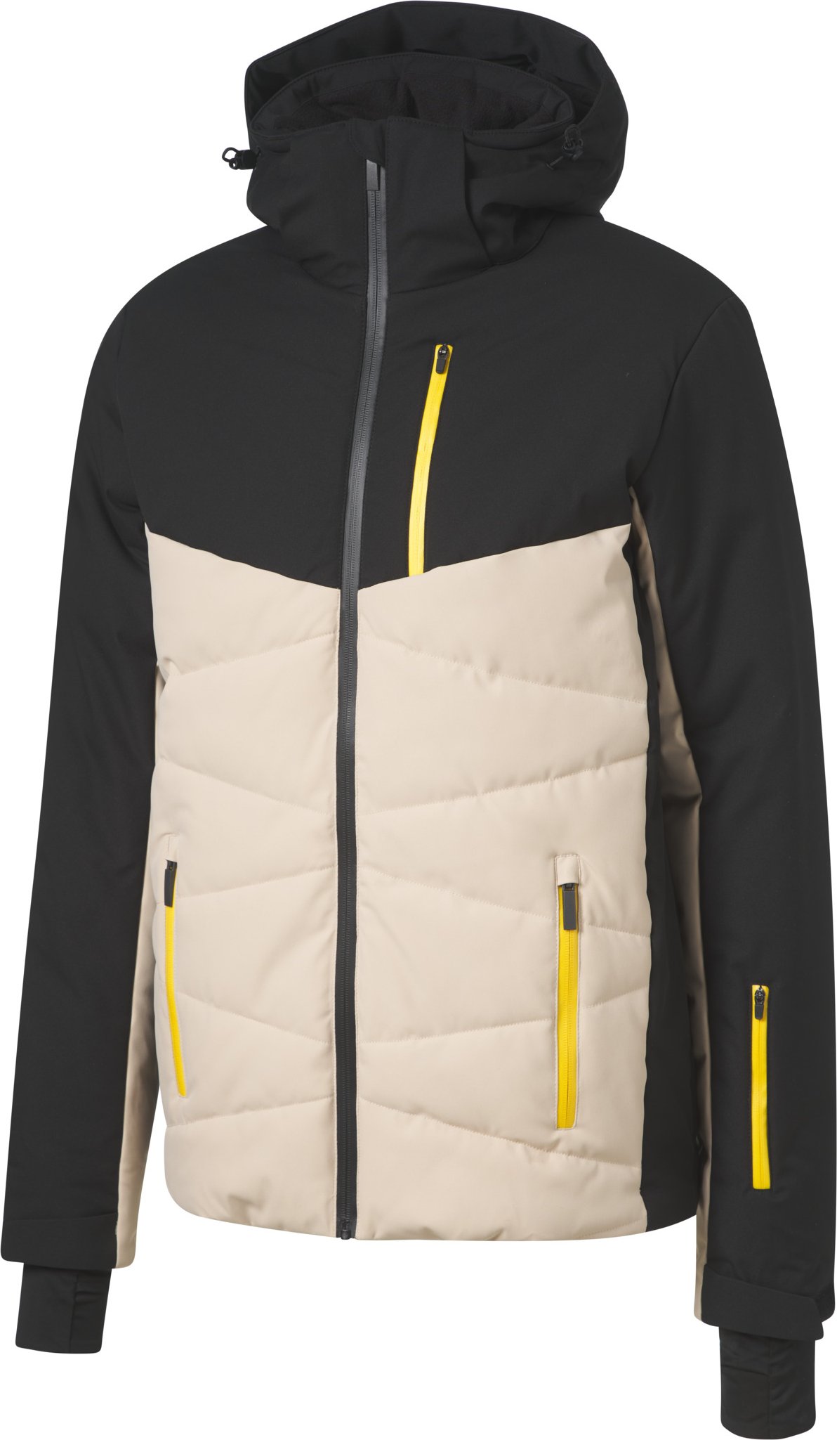 Thumbnail - CRIVIT Herren Skijacke (Beige, L(52/54))