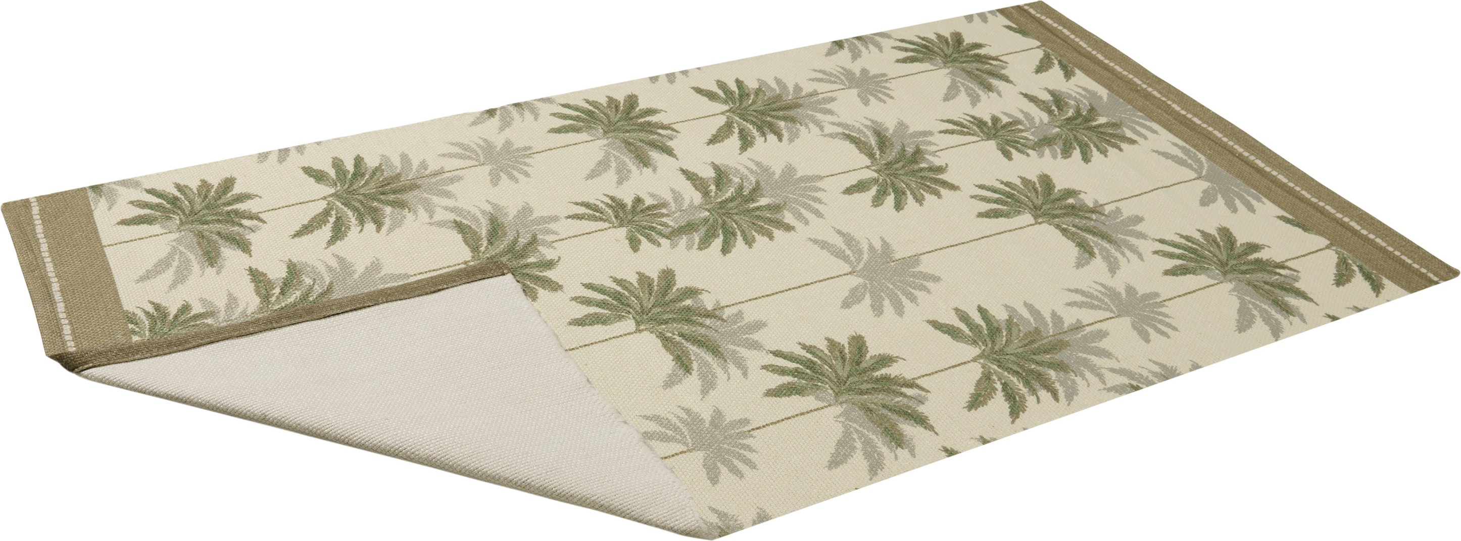 LIVARNO® Teppich, 80 x 150 cm (Palmen)