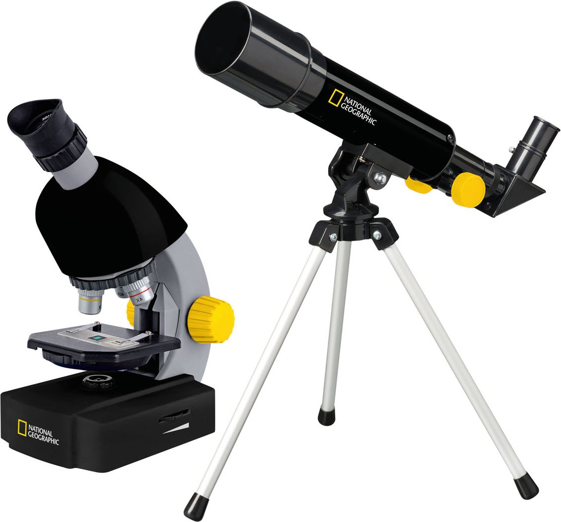 National Geographic Teleskop und Mikroskop Set