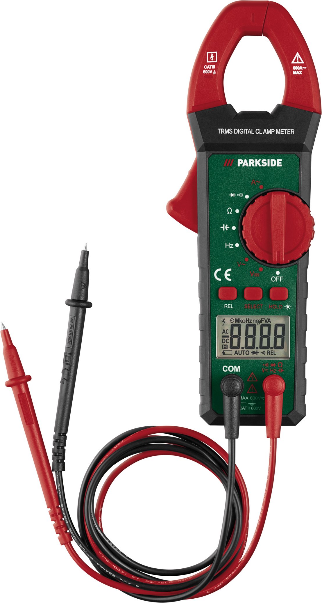 PARKSIDE® Zangen-Multimeter PZM 2 B4 / Stift-Multimeter PSM 2 B4 (Zangen-Multimeter)
