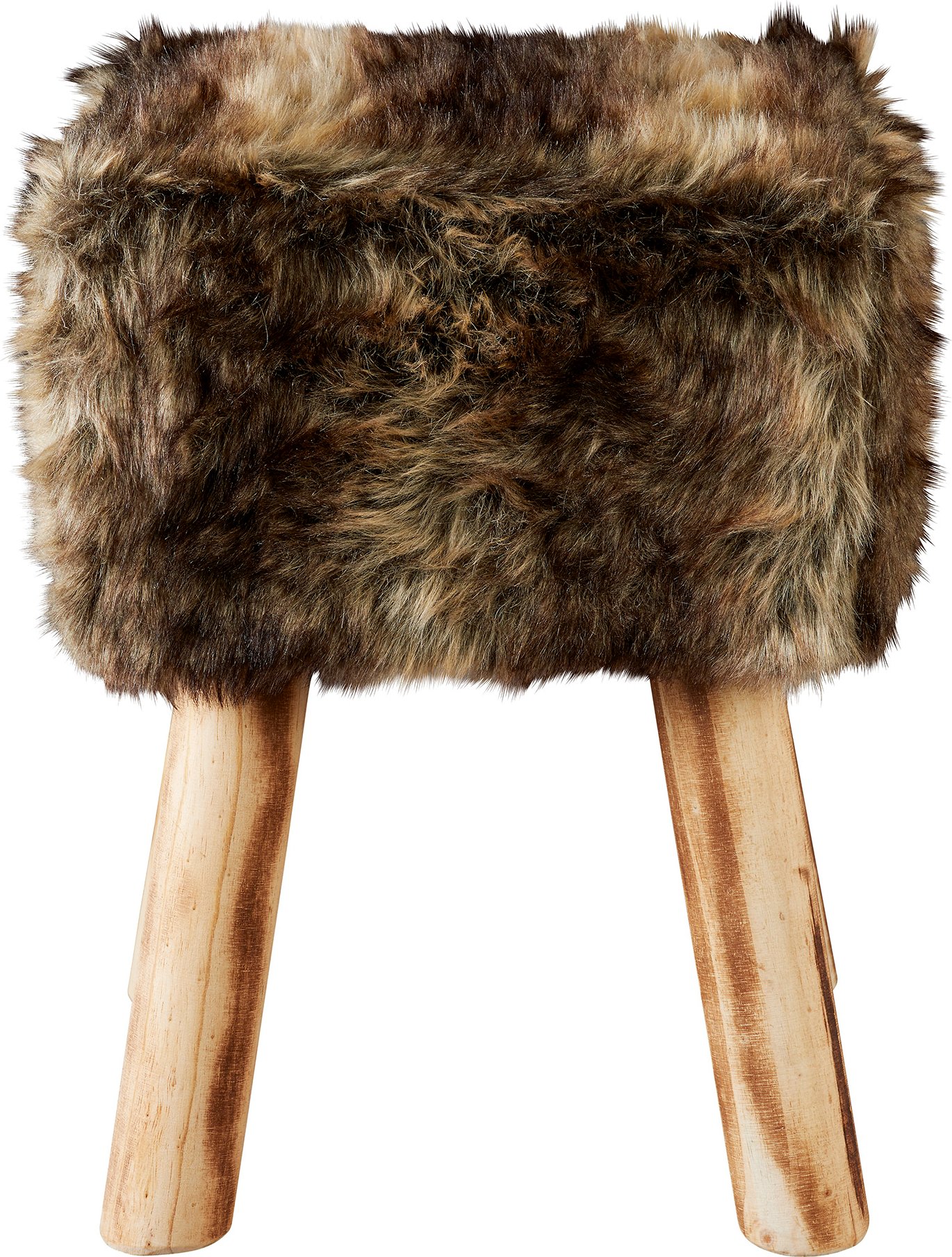 LIVARNO home Fellhocker FSC (Fellhocker/eckig)