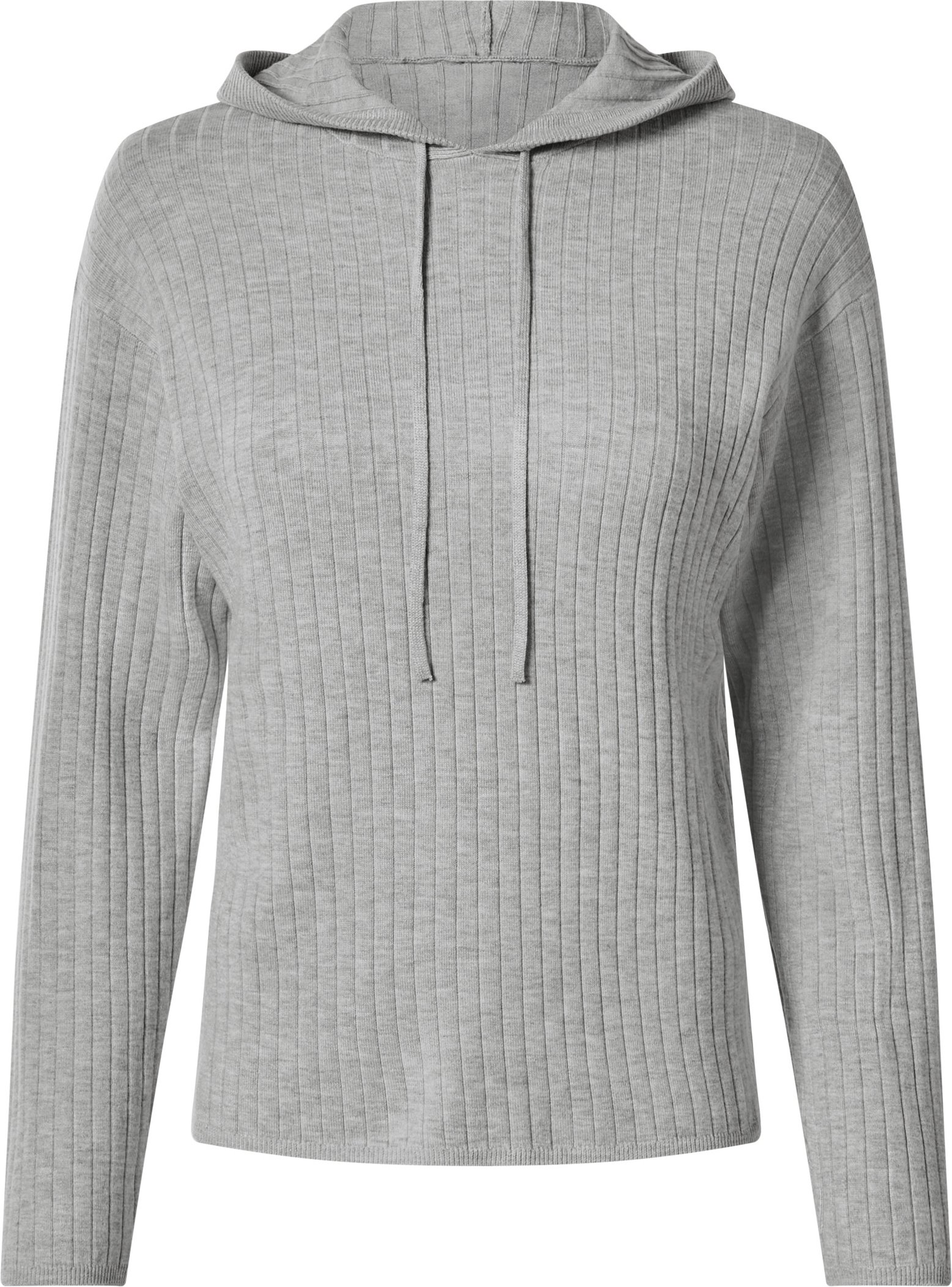 esmara® Damen Pullover Kapuze (Grau, S(36/38))