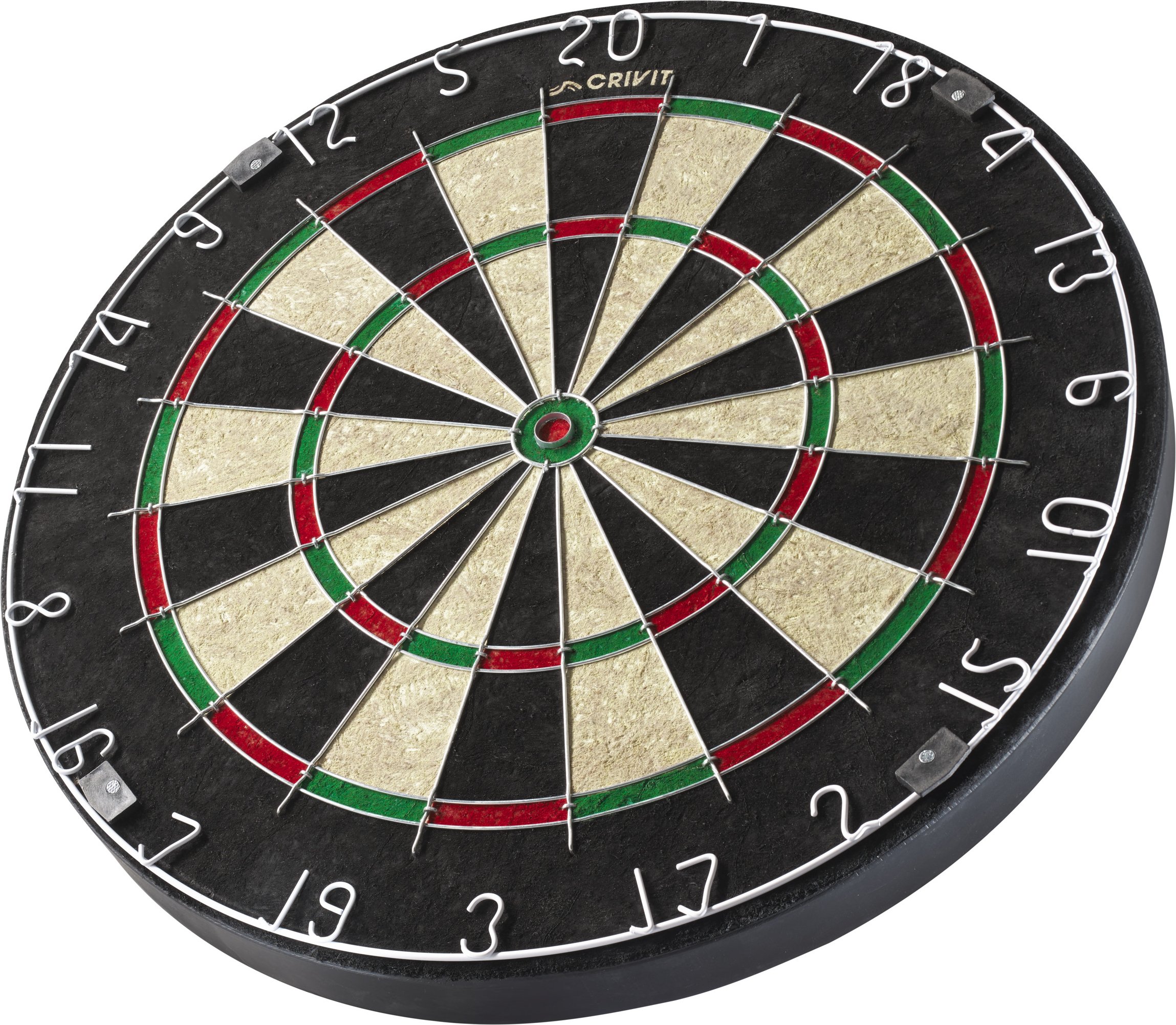 CRIVIT Sisal-Dartscheibe mit Zubehör