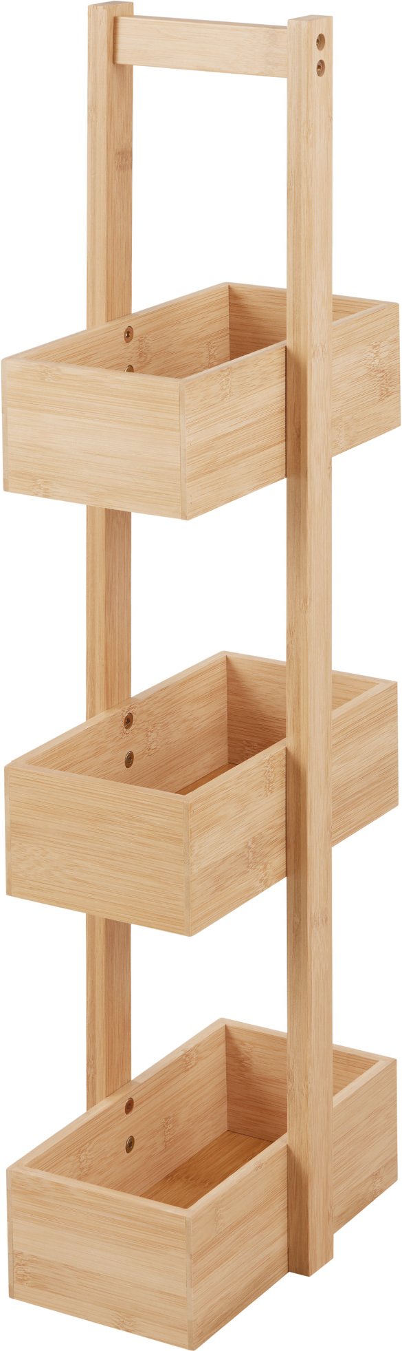 LIVARNO home Bambus Bad Kleinmöbel (Korbregal)