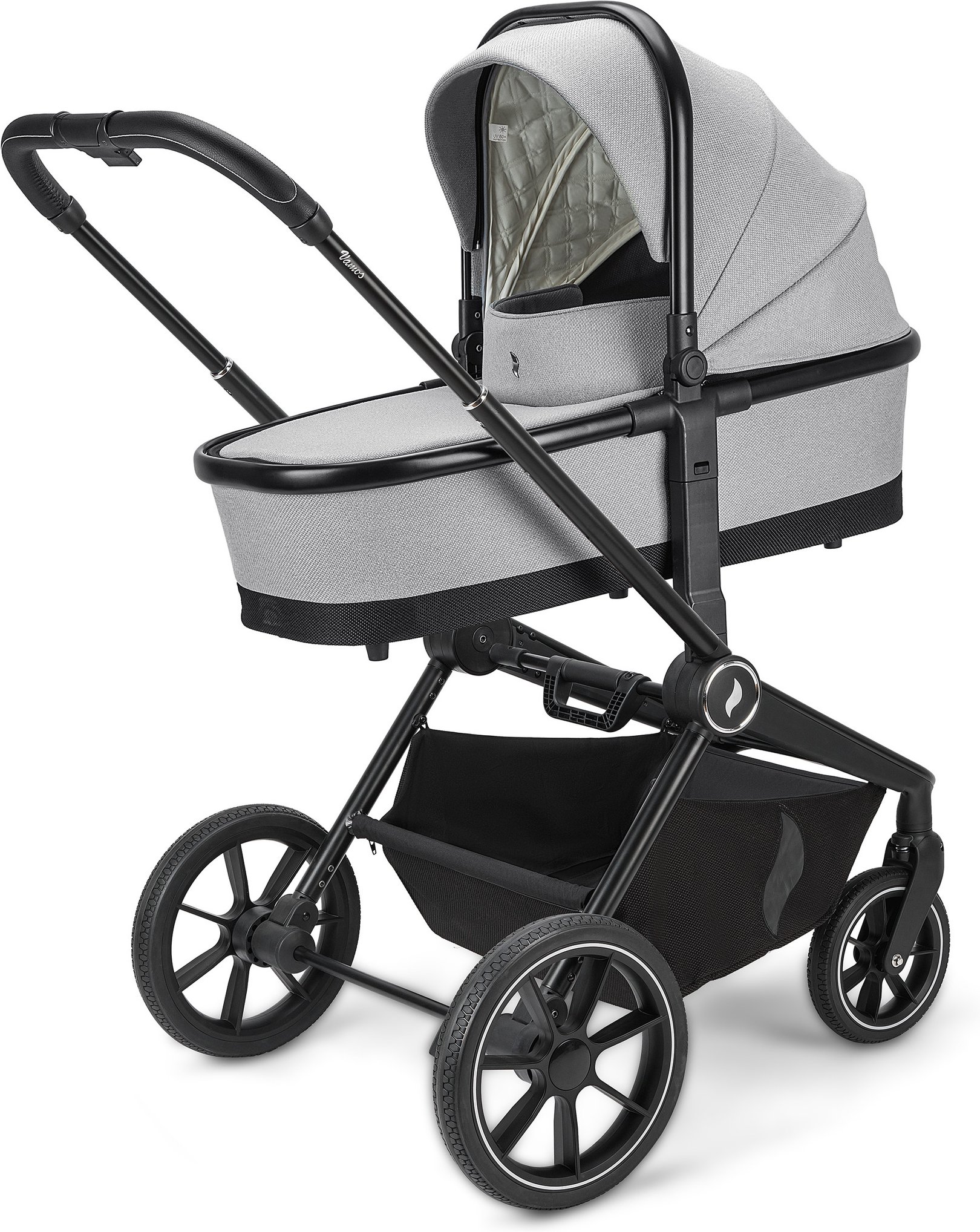 Osann Kombi-Kinderwagen »Vamos«, mit Gummirädern (Cloud)