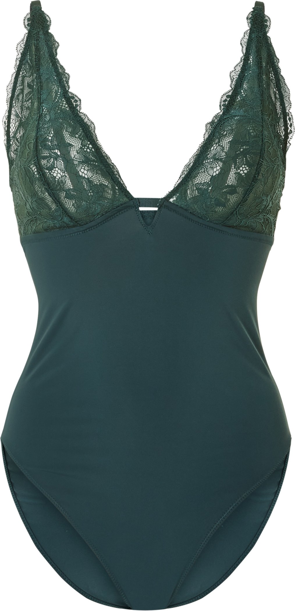 Thumbnail - esmara® Damen Body Spitze (Grün, M(40/42))