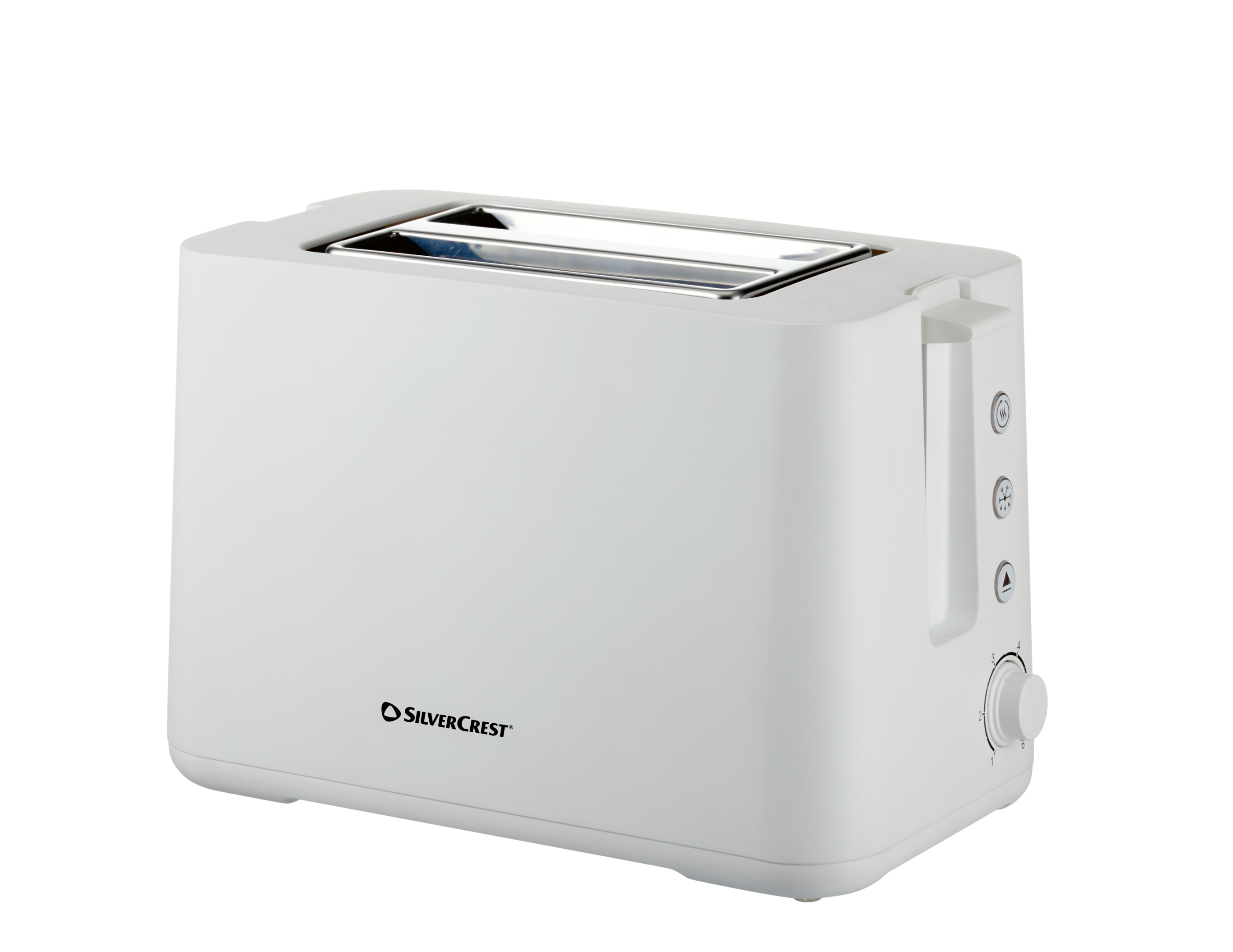 SILVERCREST® Doppelschlitz-Toaster Kunststoff »STK 870 D1« (Weiß)