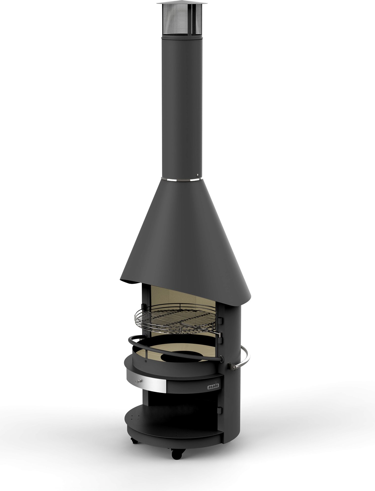 asado® Garten-Grillkamin »Fuego«, mit extra großem Grillrost