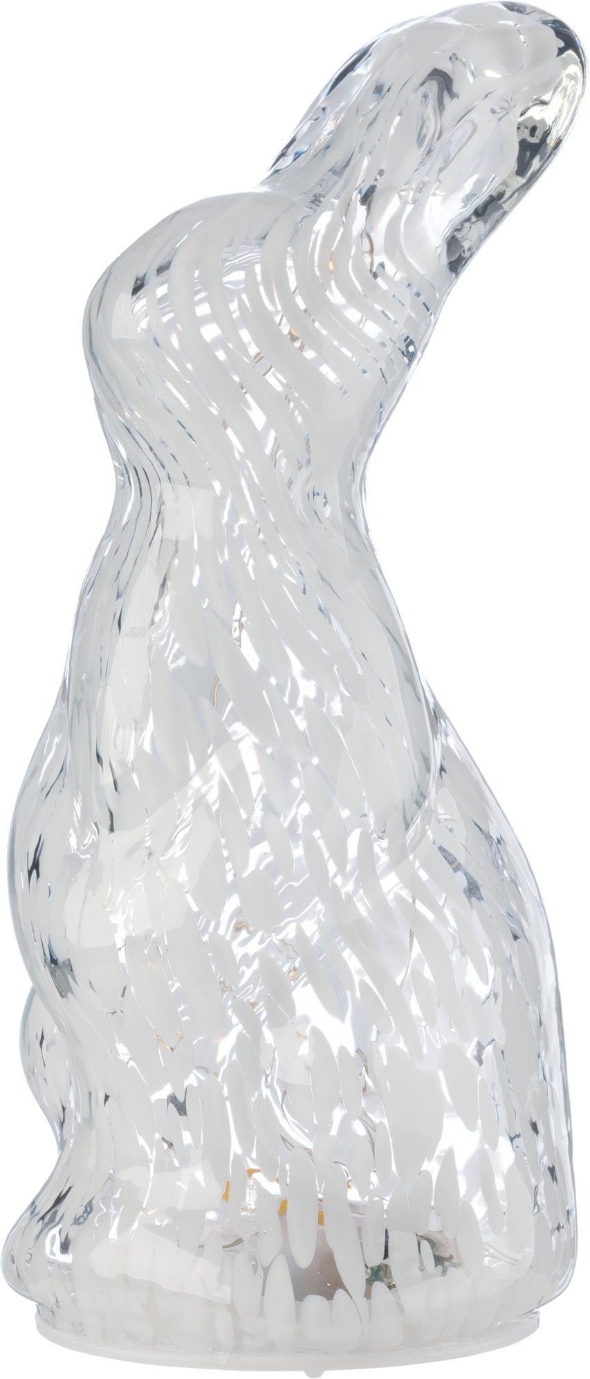 LIVARNO® Osterdekoration Glas Hase / Osterei LED (Hase)