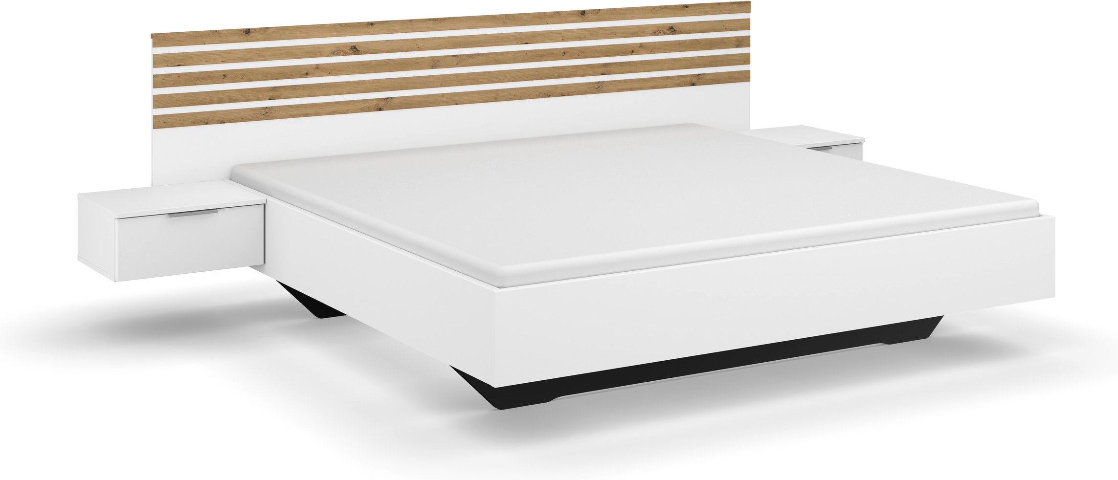 rauch BLUE Lamella Bettanlage Nati hängend (alpinweiß, , Abs. Dekor-Druck, 180 x 200 cm (BxH))