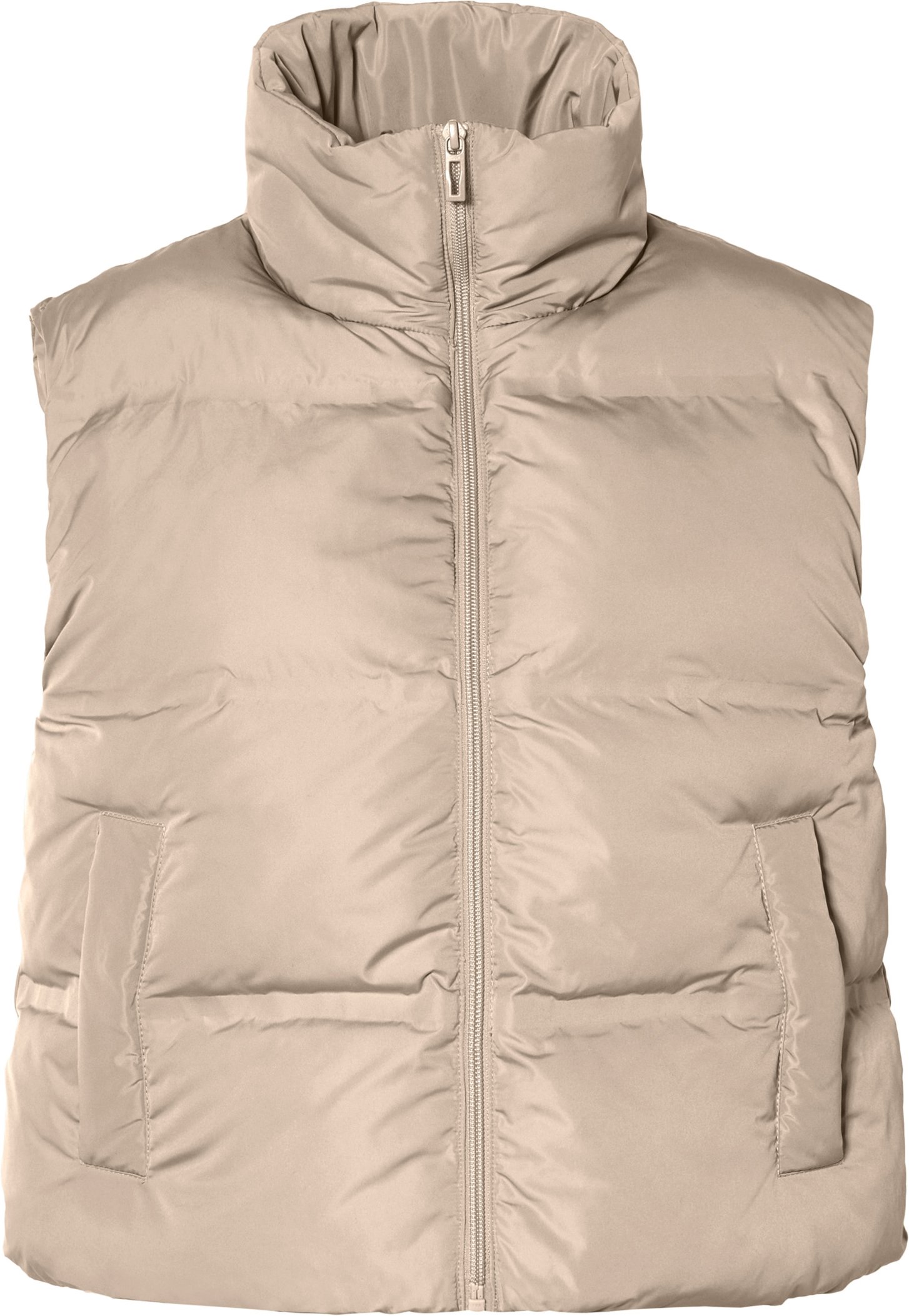 Thumbnail - esmara® Damen Steppweste, mit wärmender Wattierung (Beige, M(40/42))