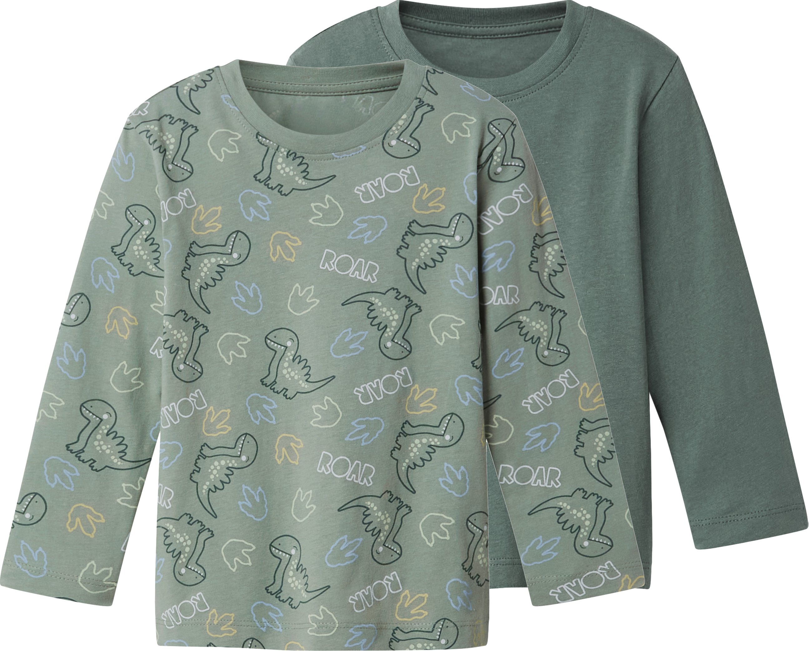 lupilu® Kleinkinder Mädchen Jungen Langarmshirt (Grün, 86/92)