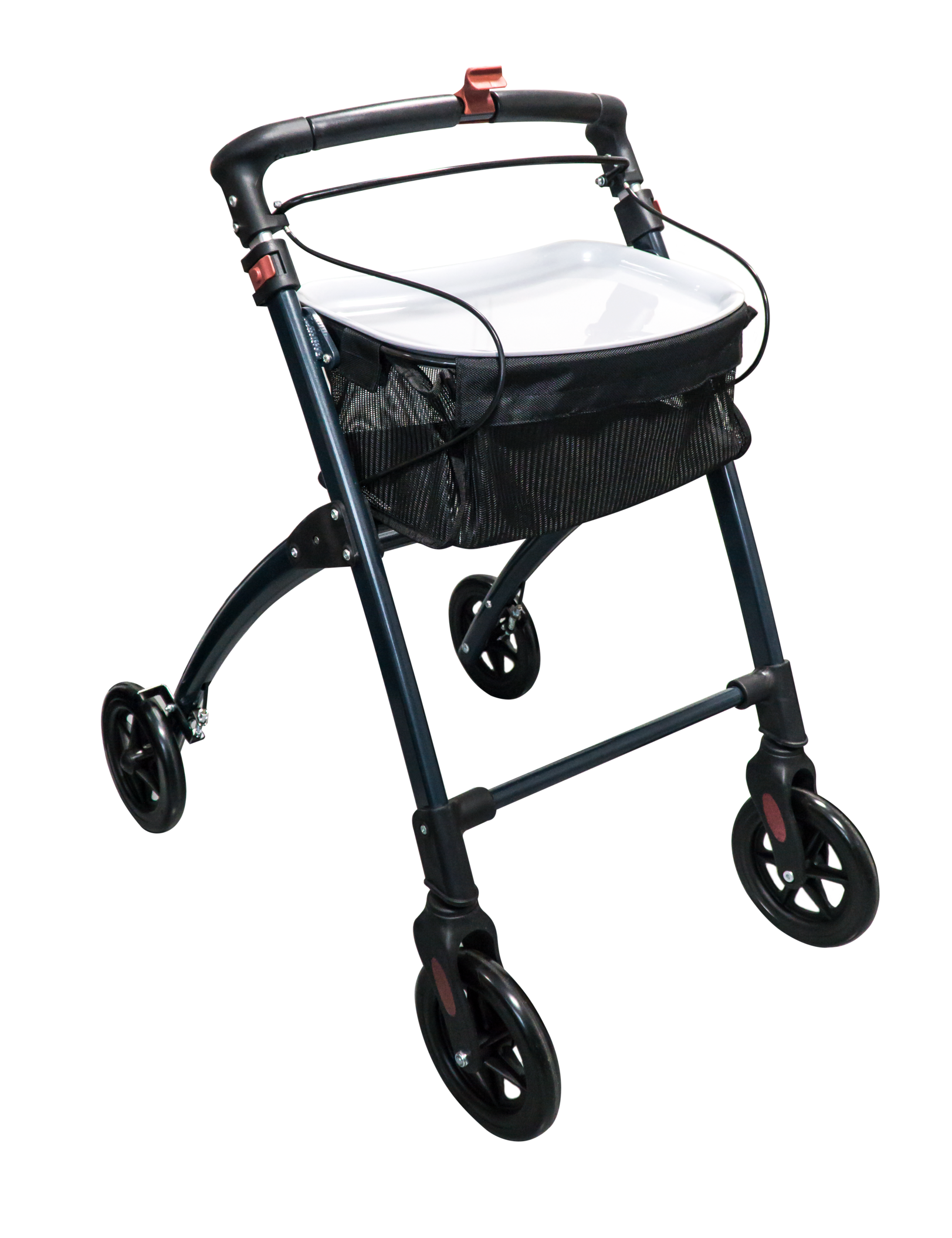 Ridder Wohnraum Rollator »Pit«, klappbar (Dunkelgrau)