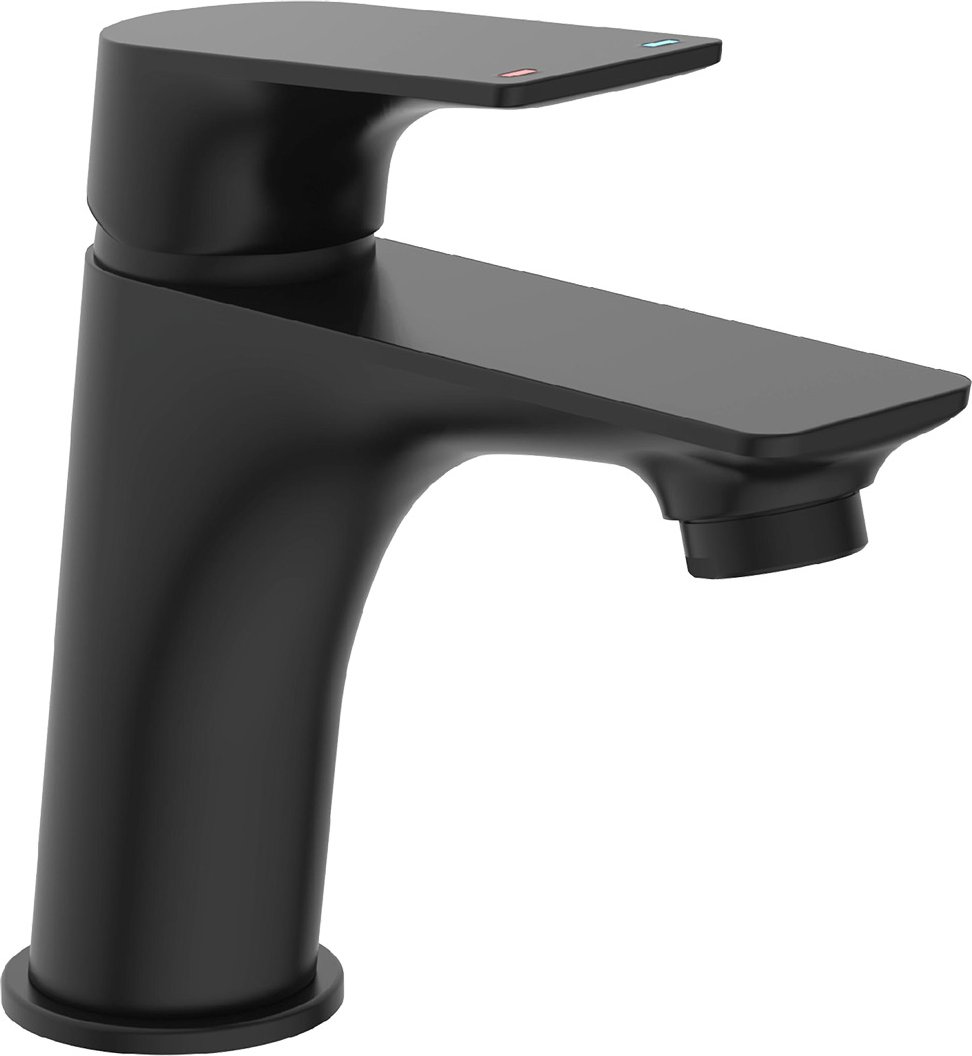 Schütte Waschtischarmatur BOSTON (schwarz matt)