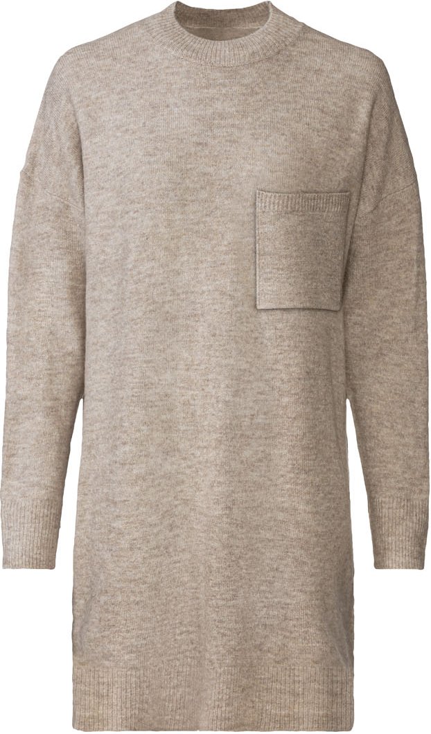 Thumbnail - esmara® Damen Pulloverkleid Grobstrick (Beige, L(44/46))