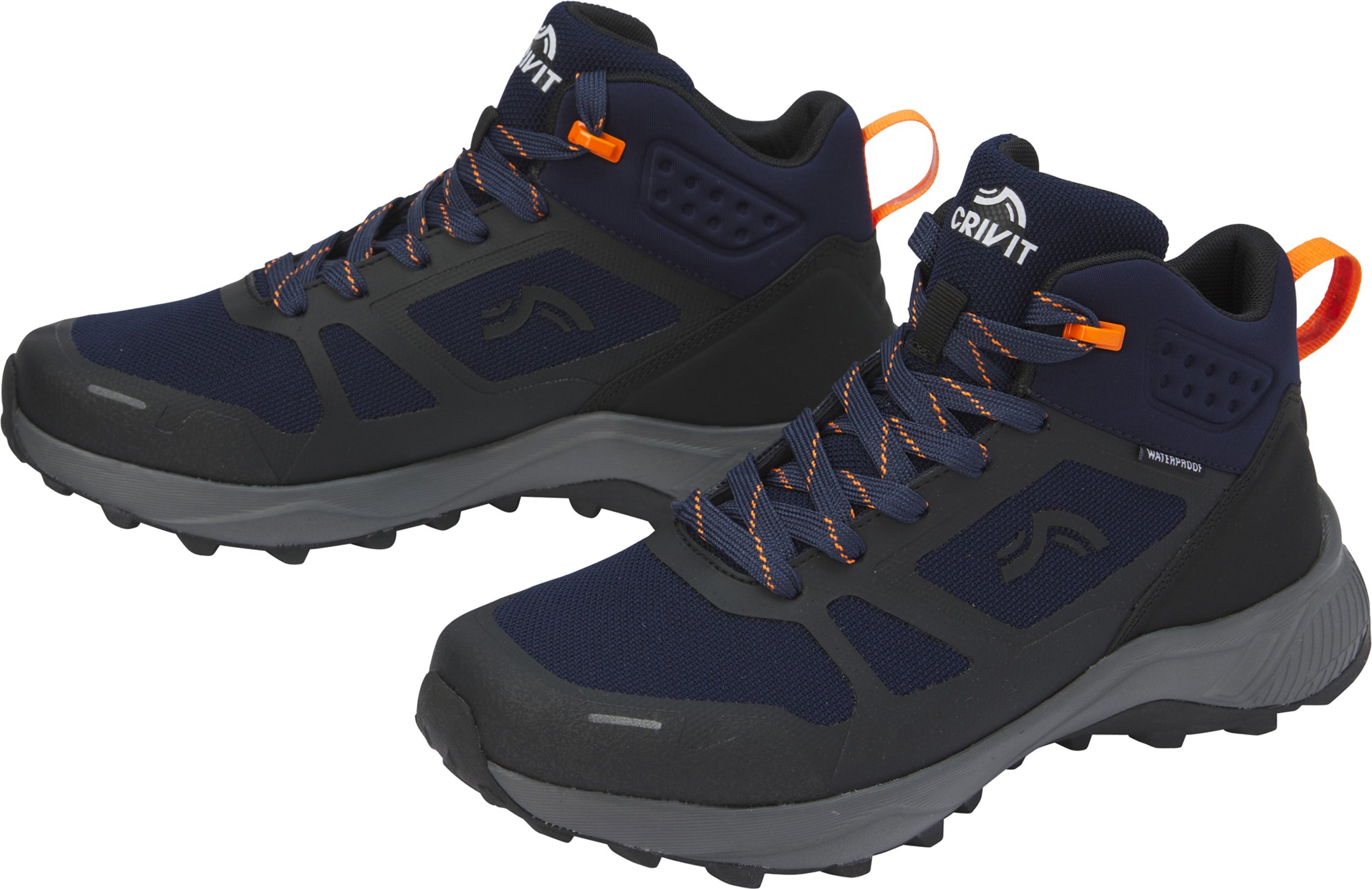 Thumbnail - CRIVIT Herren Trekkingstiefel (schwarz/navy, 41)