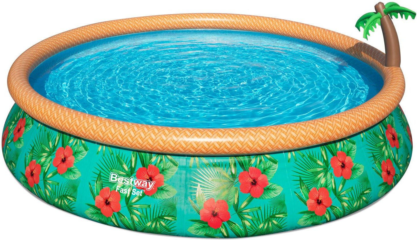 Bestway Fast Set Pool Paradise Palms Ø 457 x 84 cm