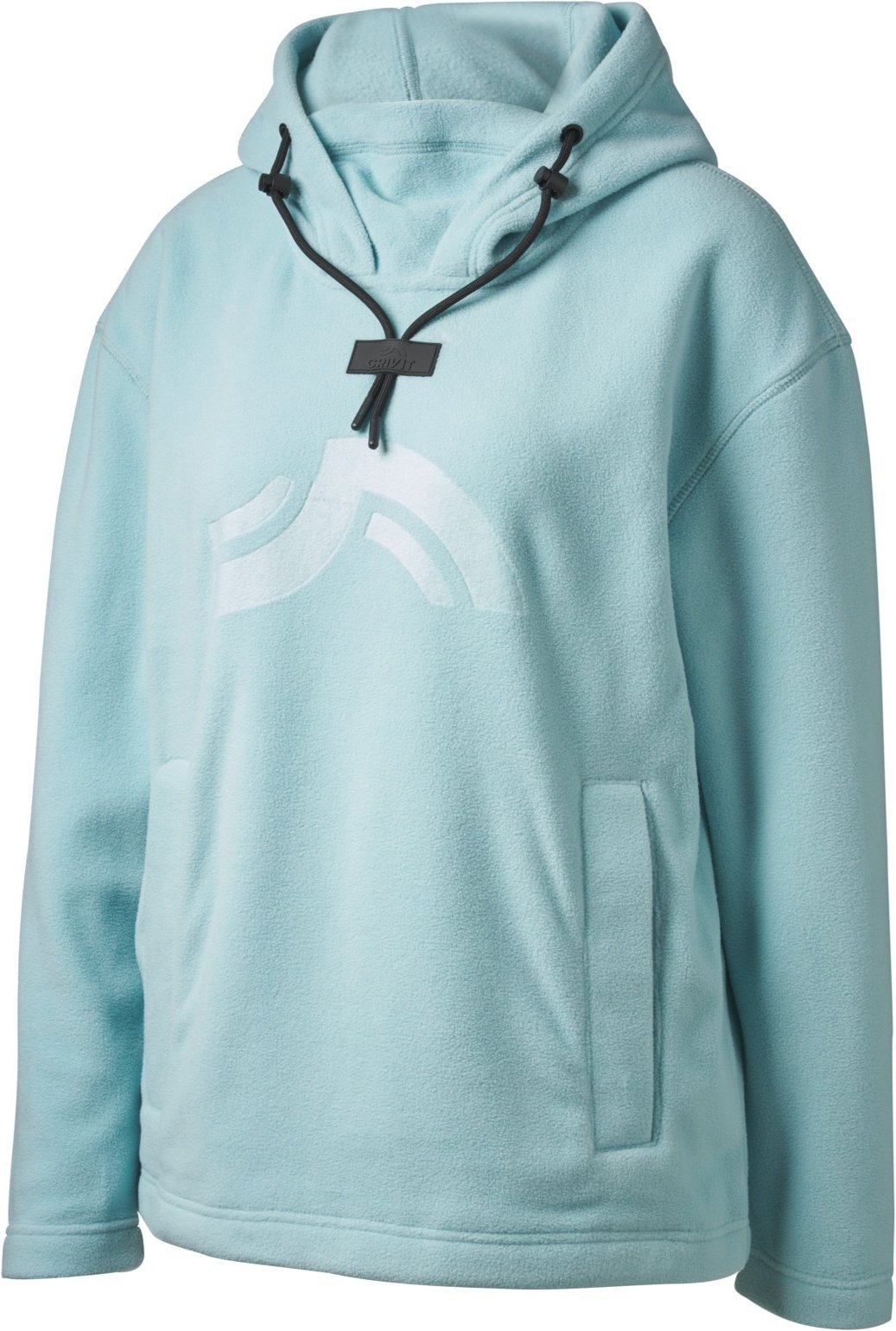 CRIVIT Damen Fleece-Funktionsshirt (Blau, S(36/38))