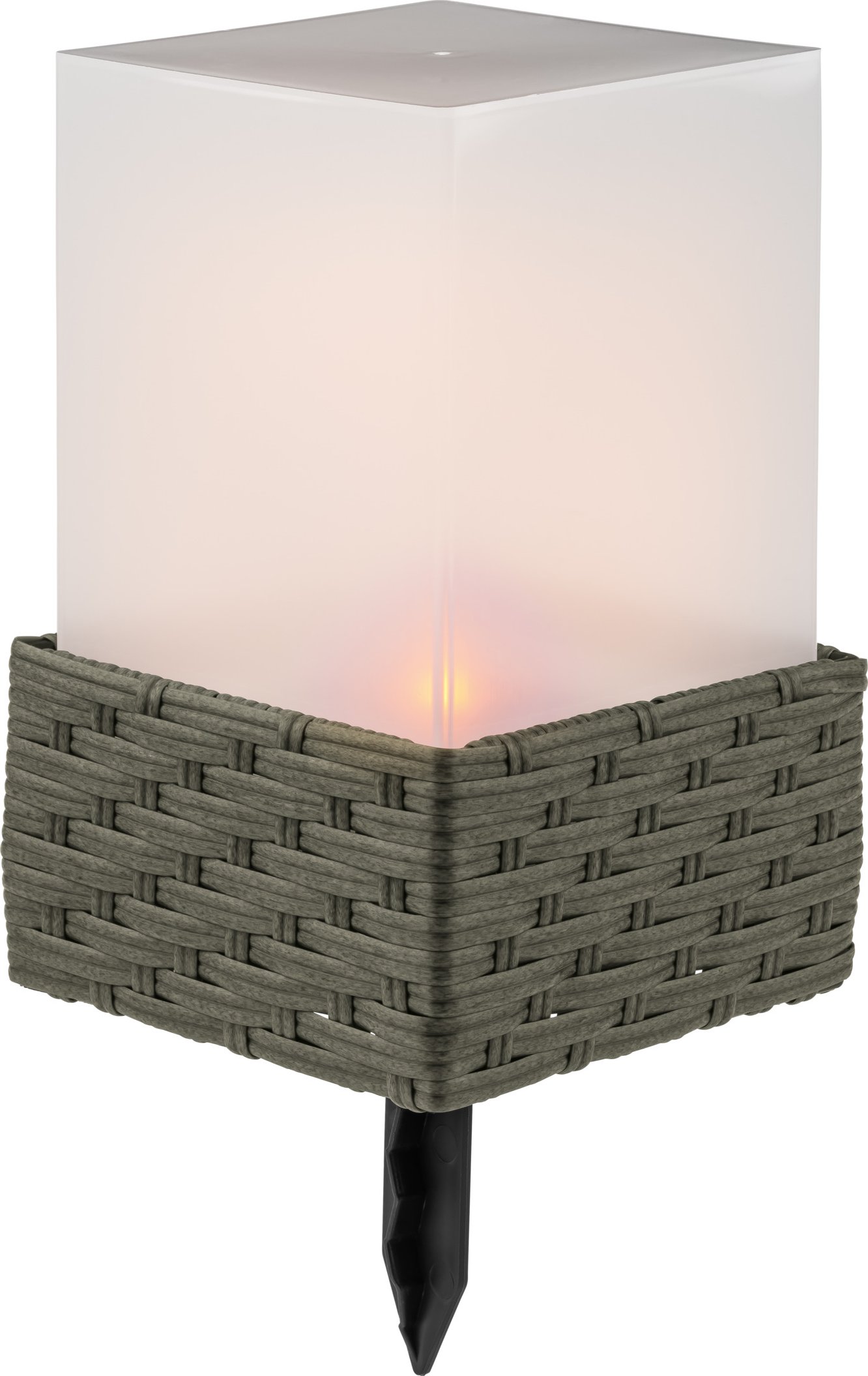 LIVARNO® LED Solarleuchte geflecht 1er/ 2er (LED-Solarleuchte 1 Stk)