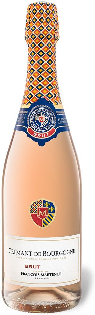 Francois Martenot Crémant de Bourgogne AOP Rosé brut, Schaumwein 2022