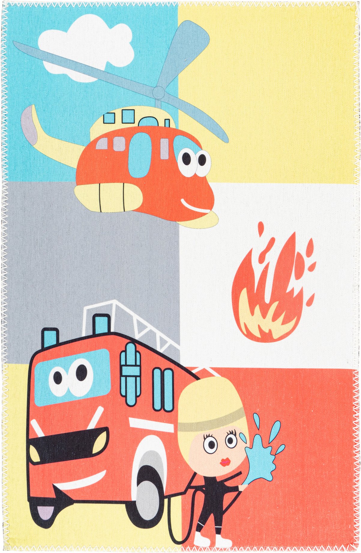 Arte Espina Teppich Playground (Multi, 120 x 180 cm)""