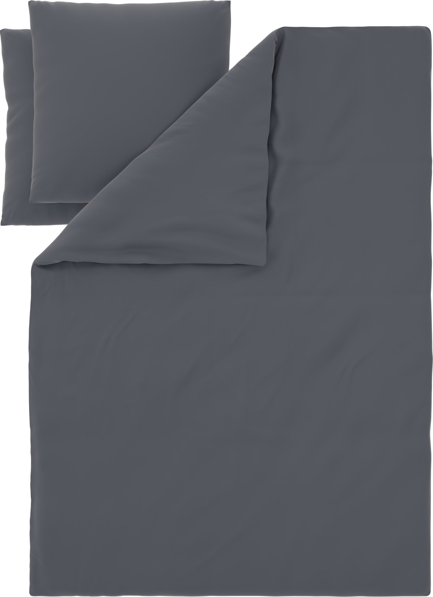 LIVARNO® Bettwäsche Mikrofaser Washed, 200 x 220 cm (Grau)