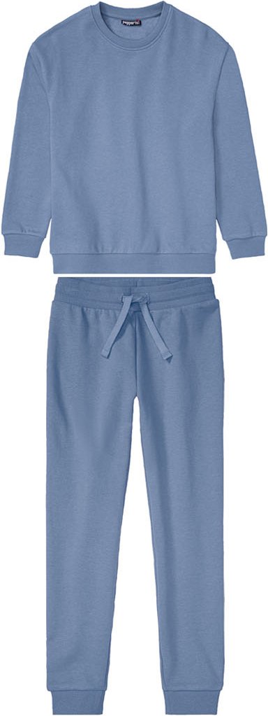 pepperts!® Mädchen Sweatanzug 2tlg. (Blau, 146/152)