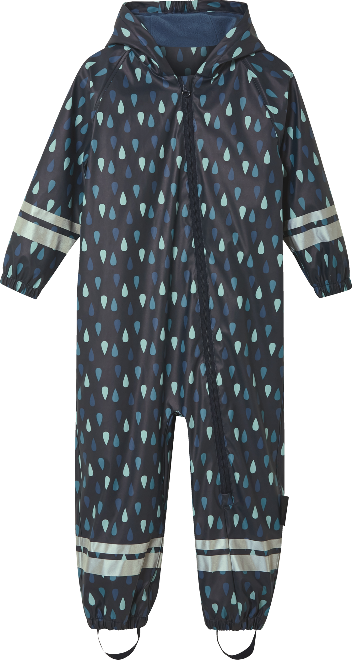 Thumbnail - lupilu® Baby Kleinkinder Matsch und Buddel-Overall, gefüttert (Muster/navy, 110/116)
