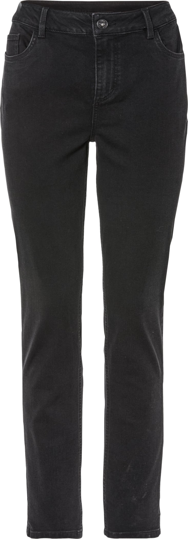 esmara® Damen Jeans Slim Fit (Schwarz, 36 reg length)