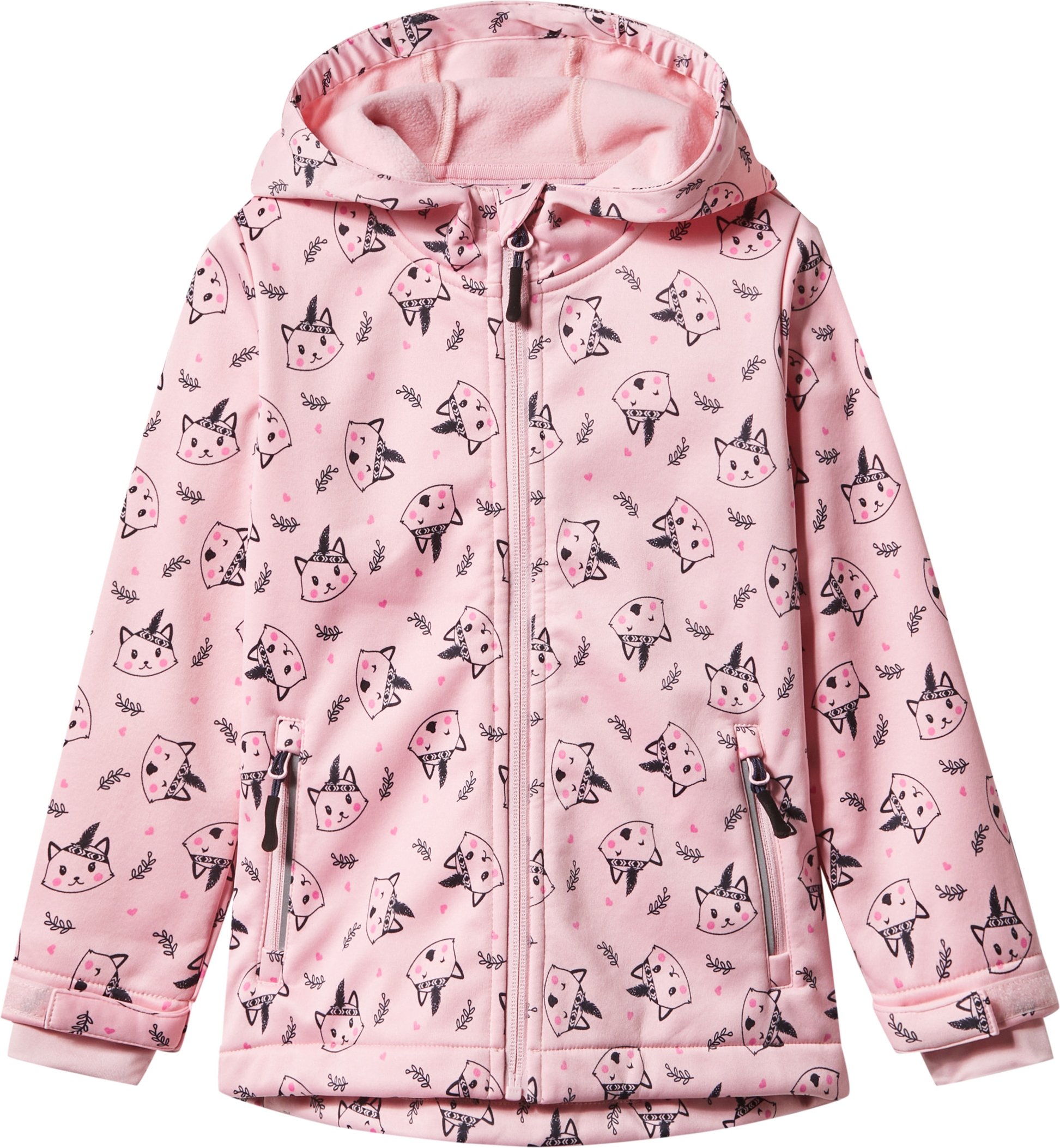 Thumbnail - lupilu® Kleinkinder Softshelljacke, gefüttert (Pink, 98/104)