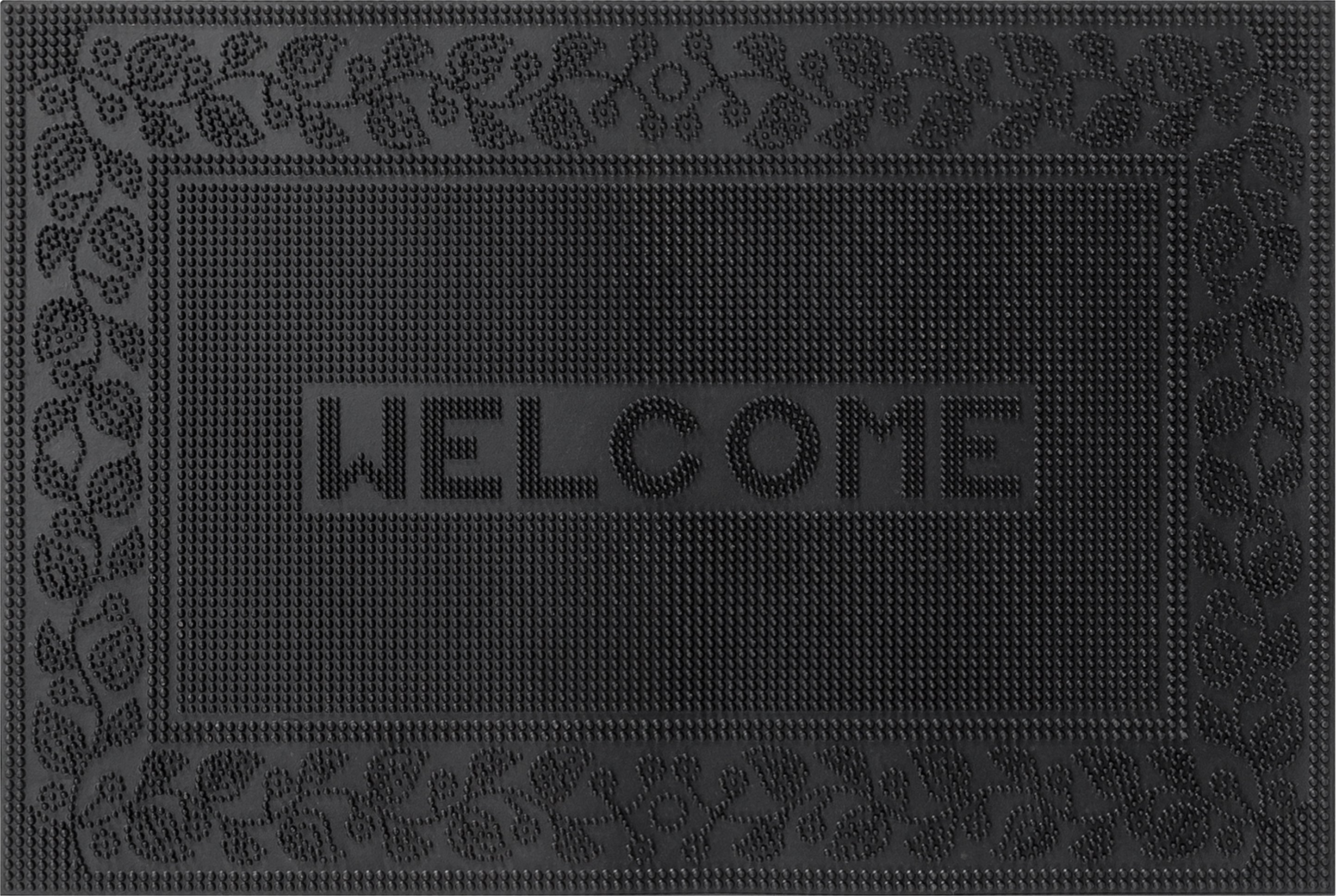 LIVARNO home Outdoor Schmutzfangmatte 40x60cm (Welcome)