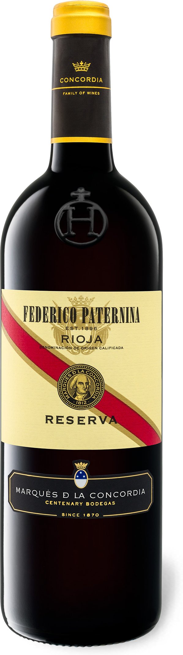 Federico Paternina Rioja Reserva DOCa trocken vegan, Rotwein 2018