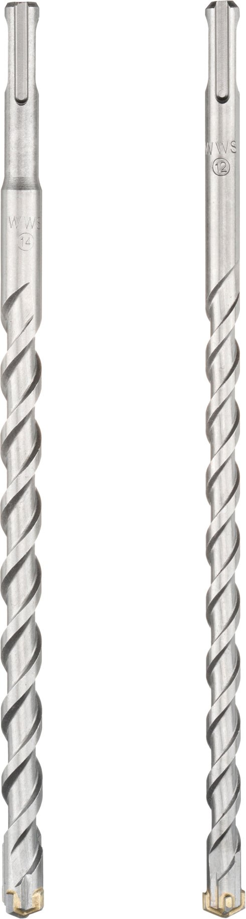 PARKSIDE PERFORMANCE® SDS Plus Bohrer-Set / Meißel (Bohrer groß PSBSP 2 A1 2er Set)