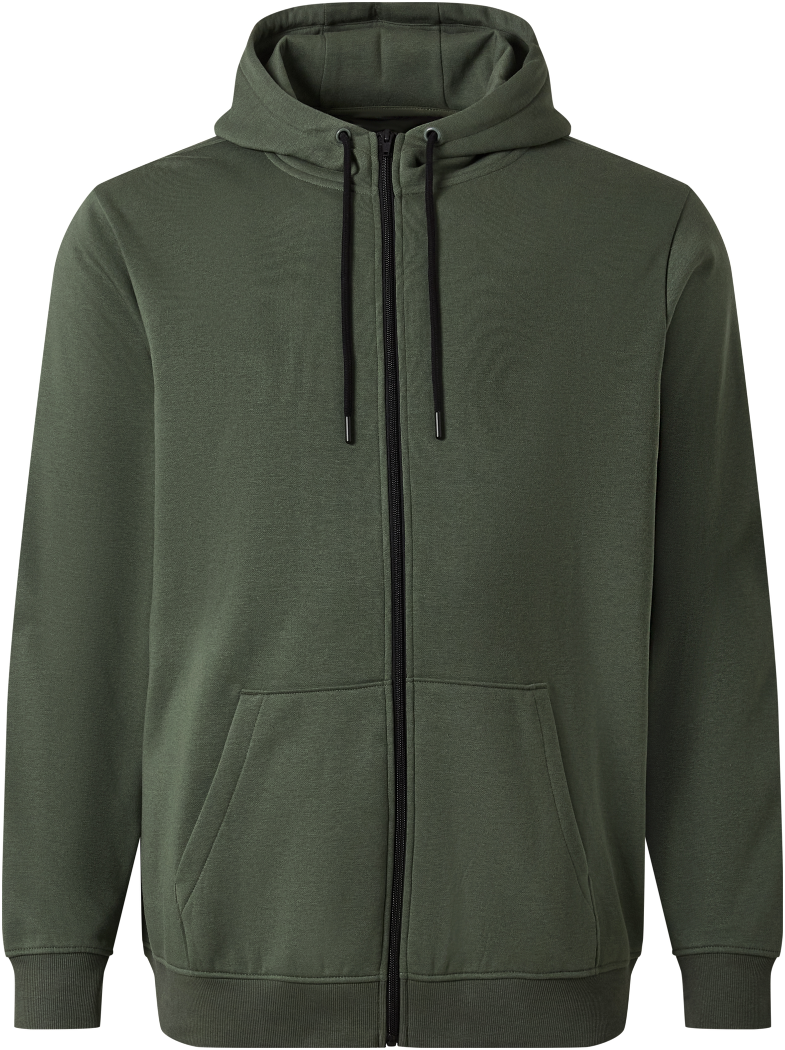 Thumbnail - esmara Men Herren Sweatjacke, mit Kängurutaschen (Grün, XXL (60/62))