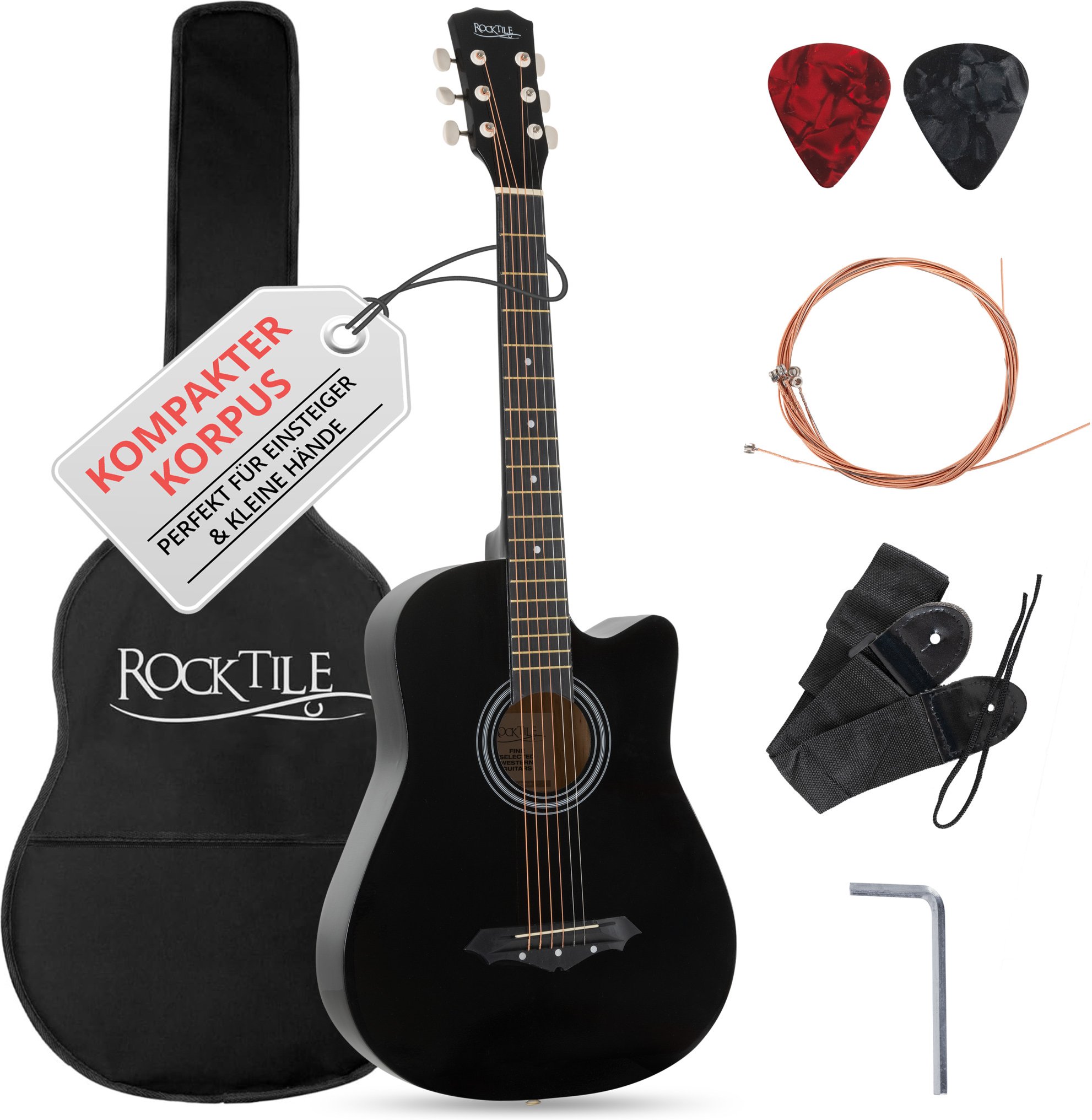 Thumbnail - Rocktile Westerngitarren Set