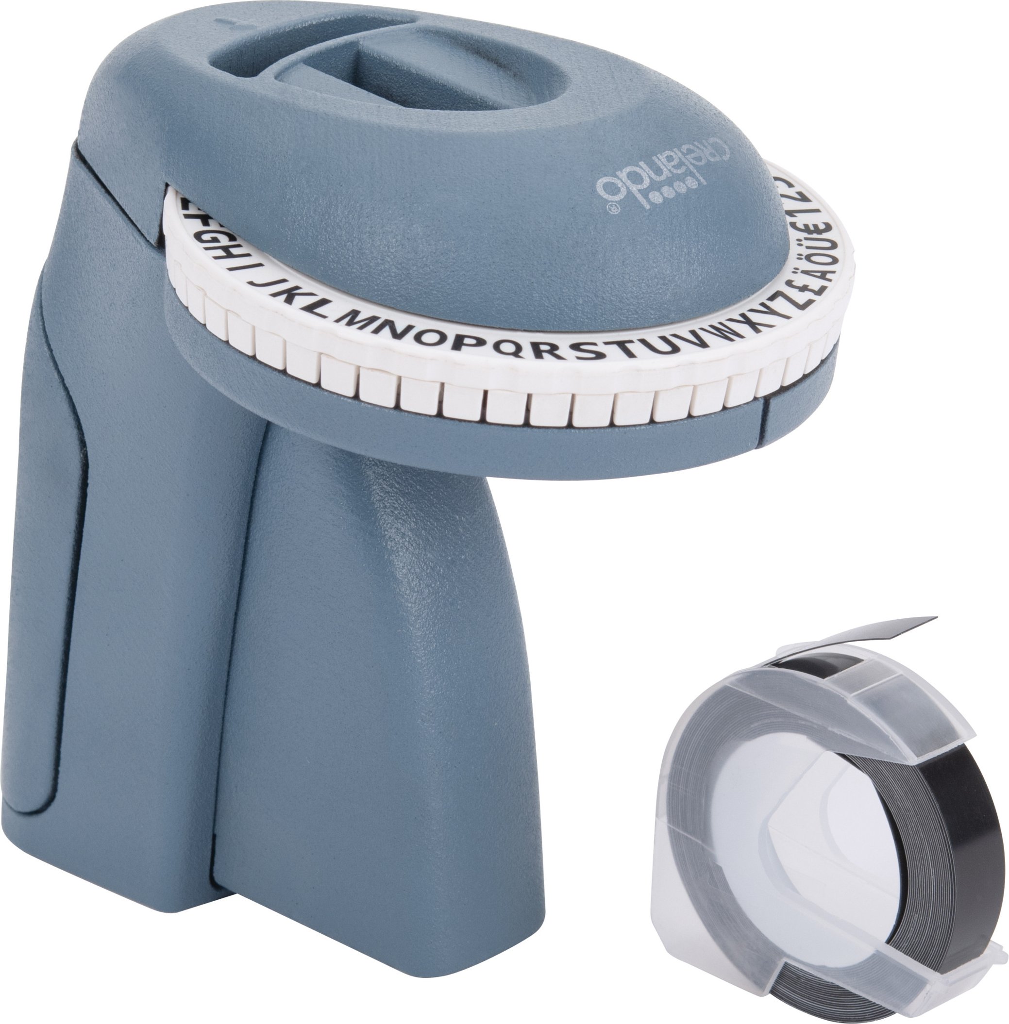 crelando® Etiketten-Prägegerät, inkl. Klebeband