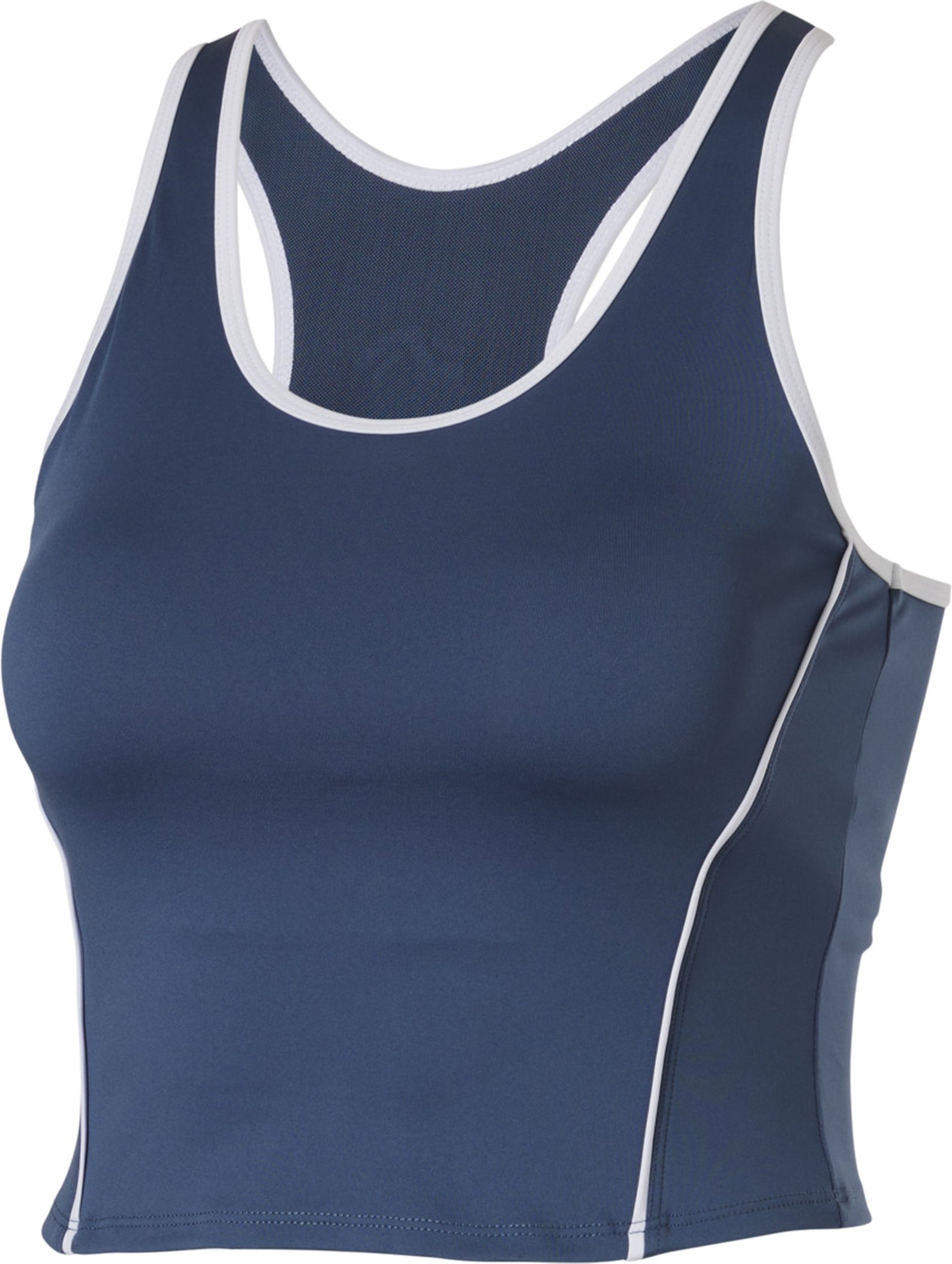 CRIVIT Damen Funktionstop mit BH (Blau, XL(48/50))