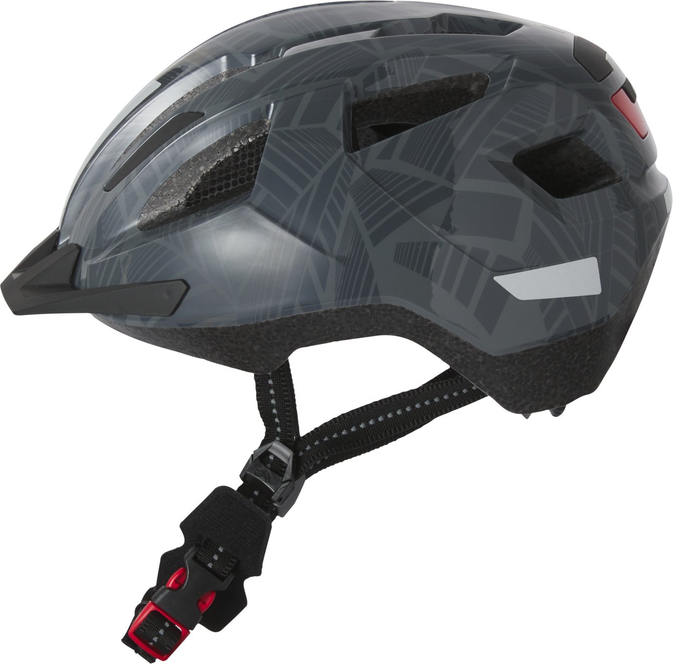 Thumbnail - CRIVIT Kinder Fahrradhelm mit Rearlight (Gr. S grau)