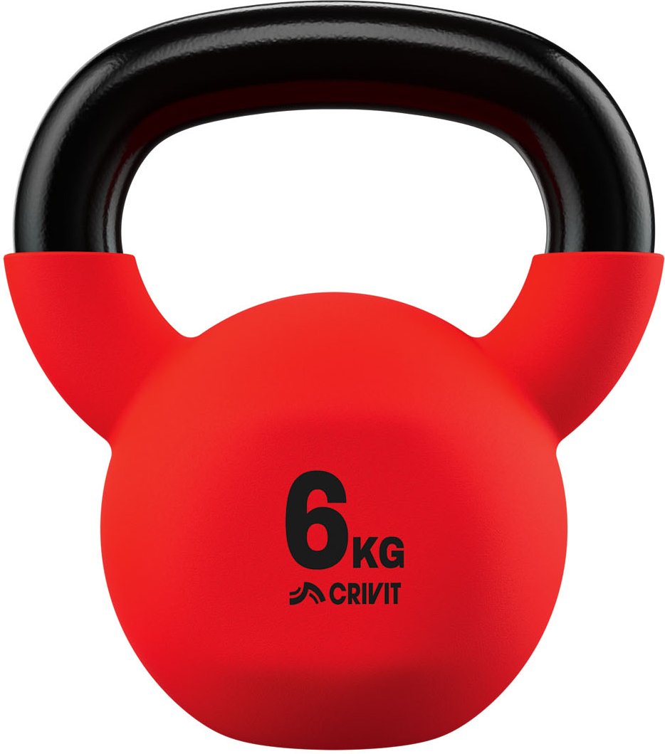 CRIVIT Kettlebell Gusseisen 6 kg