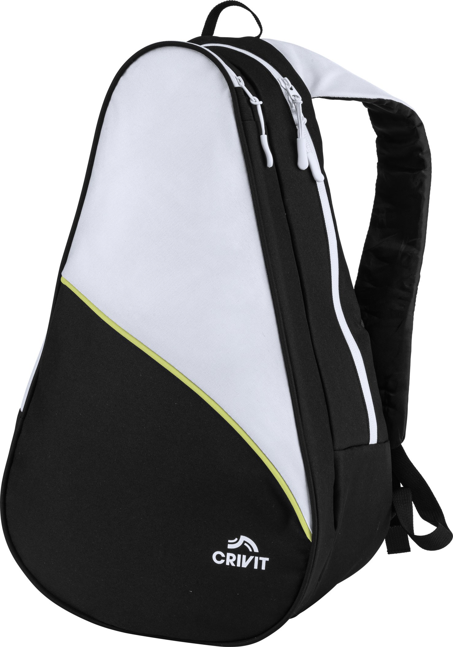 CRIVIT Padelrucksack/ -tasche (Padelrucksack, Weiß)