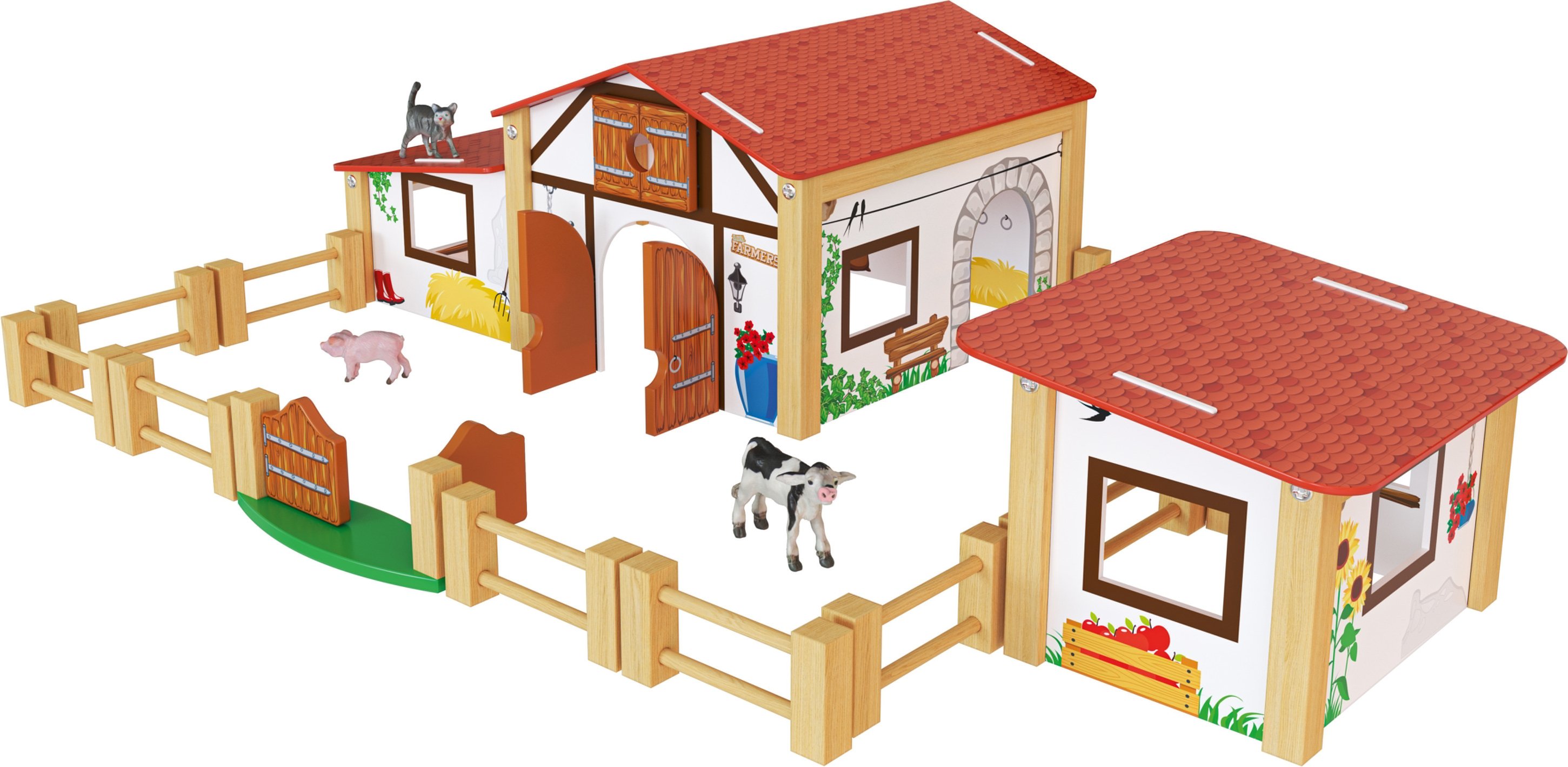 Playtive Animals Holz (Bauernhof)
