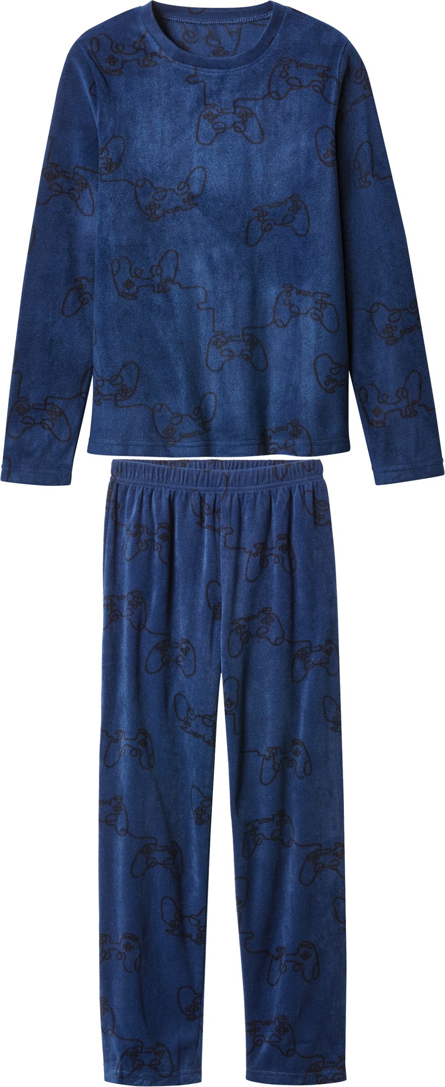 Thumbnail - esmara® Kinder Pyjama (Dunkelblau, 146/152)