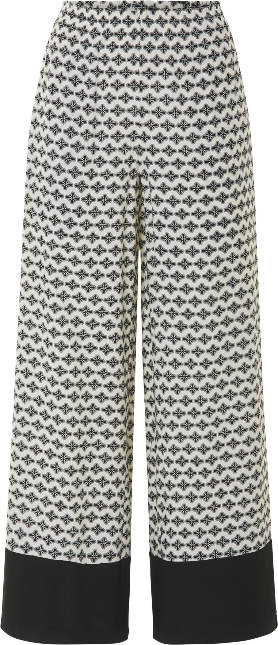 Thumbnail - esmara® Damen Hose (Muster/weiß, XS(32/34))