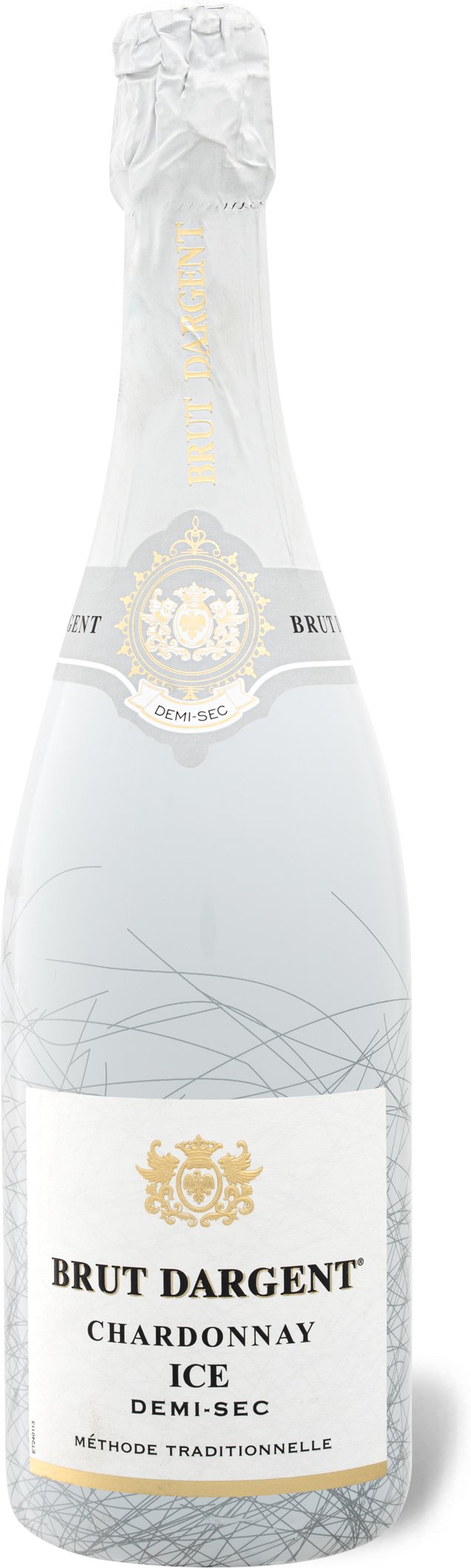 Brut Dargent Ice Chardonnay halbtrocken, Schaumwein
