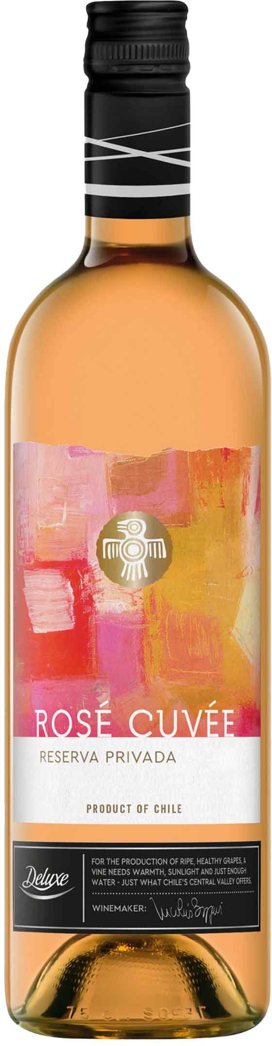 DELUXE Rosé Cuvée Valle Central Reserva Privada trocken vegan, Roséwein 2023